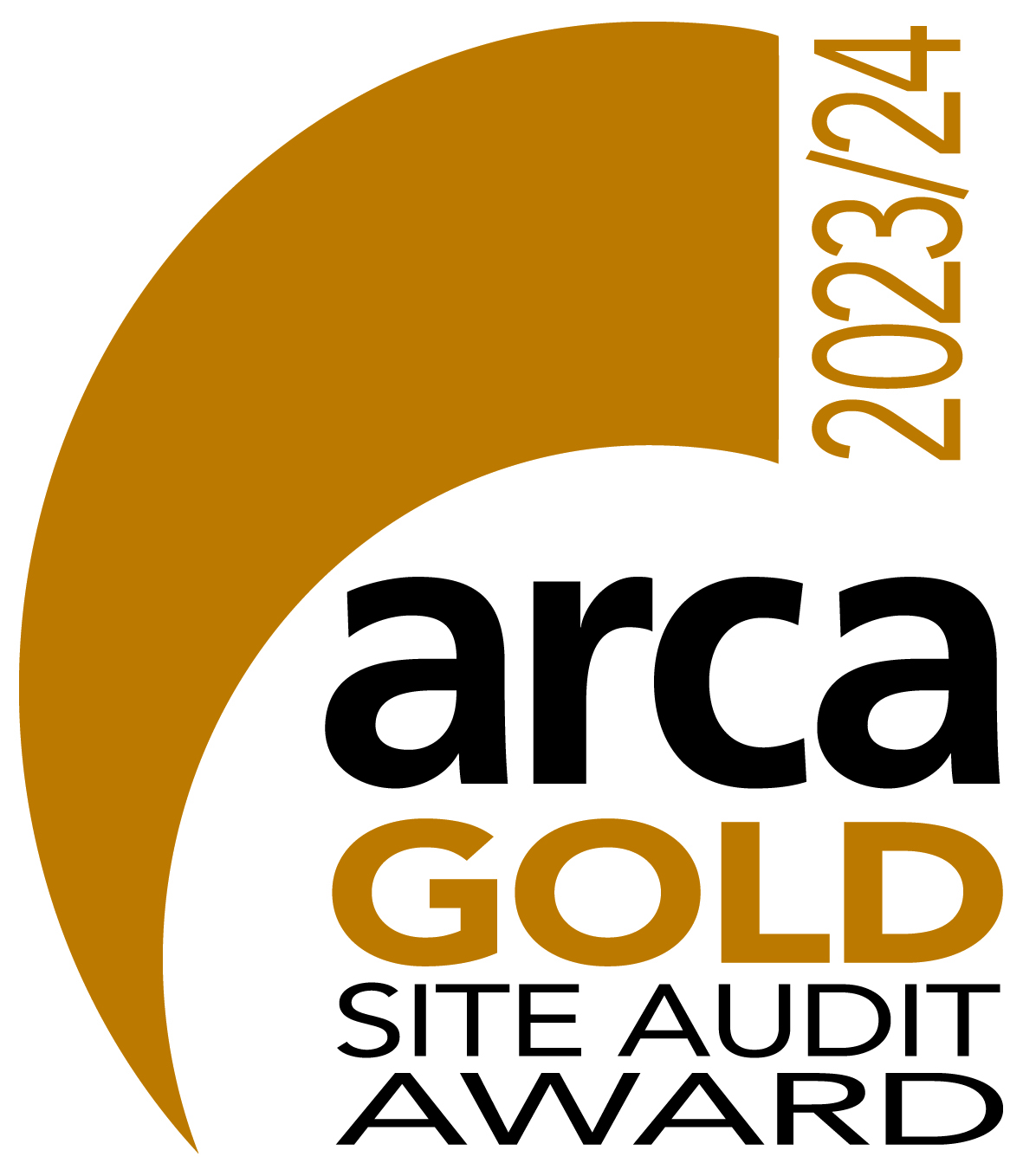 ARCA Gold Site Audit Award 2023/2024 awarded on 29th Apr 2024