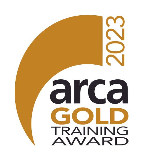 ARCA Gold Training Award 2023 awarded on 6th Oct 2023