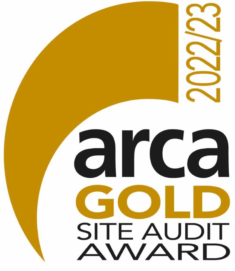 ARCA Gold Site Audit Award 2022/2023 awarded on 17th Jul 2023