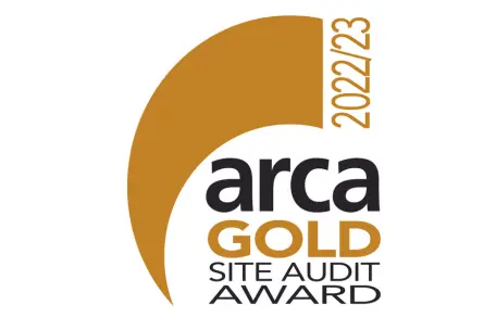 ARCA Gold Site Audit Award Winners 2022/23